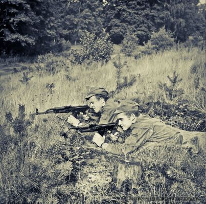 11-Batalion Rozpoznania Radioelektronicznego - poligon - 1978r.