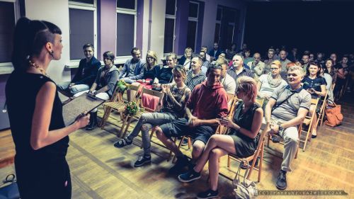 Wernisaż fotografii Doroty Ziętek oraz pokaz filmu z projektu "Hey You" w MCK Tychy - 12.06.2014r.