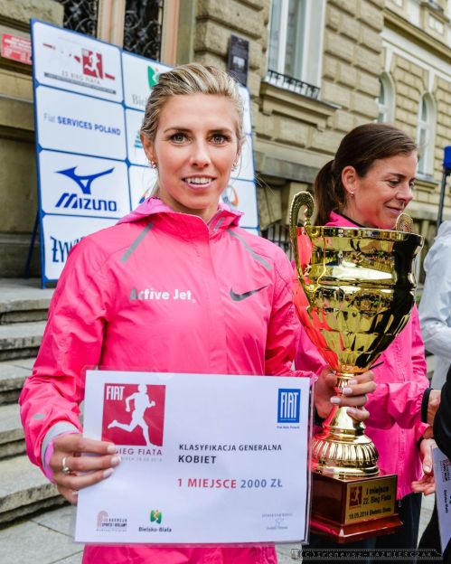 Iwona Lewandowska - 22. BIEG FIATa - 18.05.2014