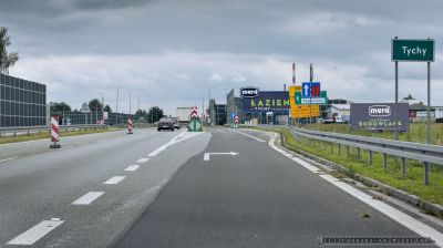 TYCHY_DK-1_WJAZD OD KATOWIC_2014_FOT_IRENEUSZ KAZMIERCZAK