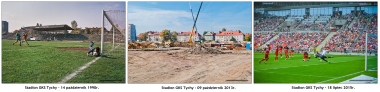 BUDOWA STADIONU GKS TYCHY_1990-2013_MECZ OTWARCIA STADIONU MIEJSKIEGO_GKS TYCHY_18-07-2015_FOT_IRENEUSZ KAZMIERCZAK.