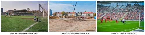 BUDOWA STADIONU GKS TYCHY_1990-2013_MECZ OTWARCIA STADIONU MIEJSKIEGO_GKS TYCHY_18-07-2015_FOT_IRENEUSZ KAZMIERCZAK.