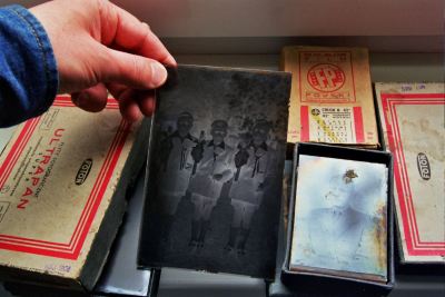 Rok około 1960. Autor zdjęć: Antoni MAŁECKI - zmarł 25.09.1976r. Wieś Osiek powiat Rawicz. Skany negatywów wykonał Ireneusz Kaźmierczak.