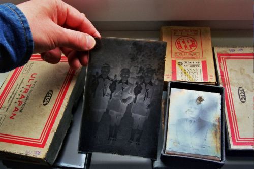 Rok około 1960. Autor zdjęć: Antoni MAŁECKI - zmarł 25.09.1976r. Wieś Osiek powiat Rawicz. Skany negatywów wykonał Ireneusz Kaźmierczak.