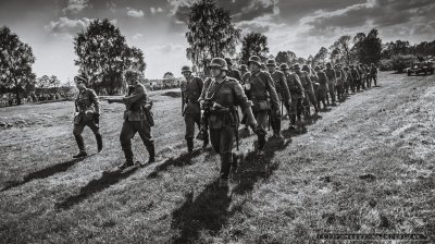 "Bitwa Wyrska  Boj o Gostyn" jest upamietnieniem zapomnianych przez historie, a wygranych przez Polakow walk z najezdzca hitlerowskim toczacych sie w dniach 1-3 wrzesnia 1939 r. w obrebie miejscowosci Wyry i Gostyn na Slasku_21-05-2016_FOT_IRENEUSZ KAZMIERCZAK.