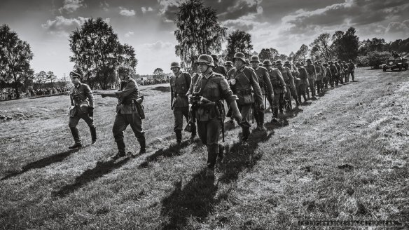 "Bitwa Wyrska  Boj o Gostyn" jest upamietnieniem zapomnianych przez historie, a wygranych przez Polakow walk z najezdzca hitlerowskim toczacych sie w dniach 1-3 wrzesnia 1939 r. w obrebie miejscowosci Wyry i Gostyn na Slasku_21-05-2016_FOT_IRENEUSZ KAZMIERCZAK.