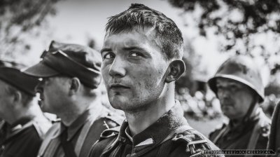 "Bitwa Wyrska  Boj o Gostyn" jest upamietnieniem zapomnianych przez historie, a wygranych przez Polakow walk z najezdzca hitlerowskim toczacych sie w dniach 1-3 wrzesnia 1939 r. w obrebie miejscowosci Wyry i Gostyn na Slasku_21-05-2016_FOT_IRENEUSZ KAZMIERCZAK.