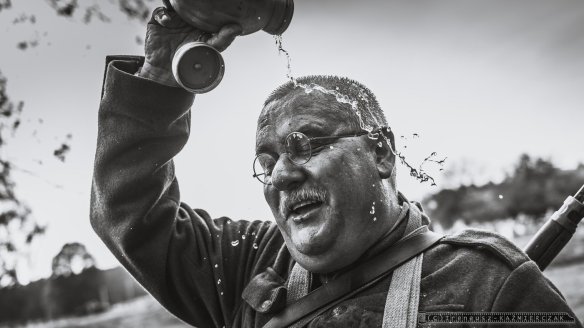 "Bitwa Wyrska  Boj o Gostyn" jest upamietnieniem zapomnianych przez historie, a wygranych przez Polakow walk z najezdzca hitlerowskim toczacych sie w dniach 1-3 wrzesnia 1939 r. w obrebie miejscowosci Wyry i Gostyn na Slasku_21-05-2016_FOT_IRENEUSZ KAZMIERCZAK.