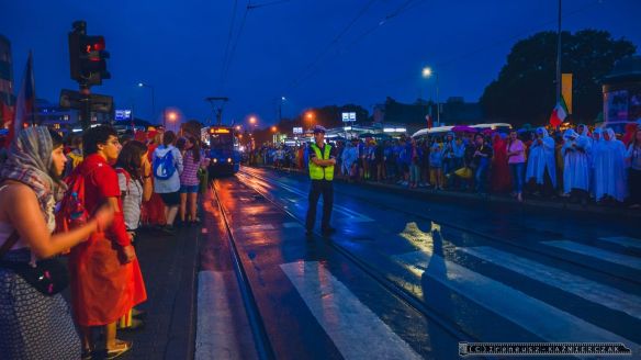 SWIATOWE DNI MLODZIEZY_PIELGRZYM_ULICE_28-07-2016_KRAKOW_FOT_IRENEUSZ KAZMIERCZAK